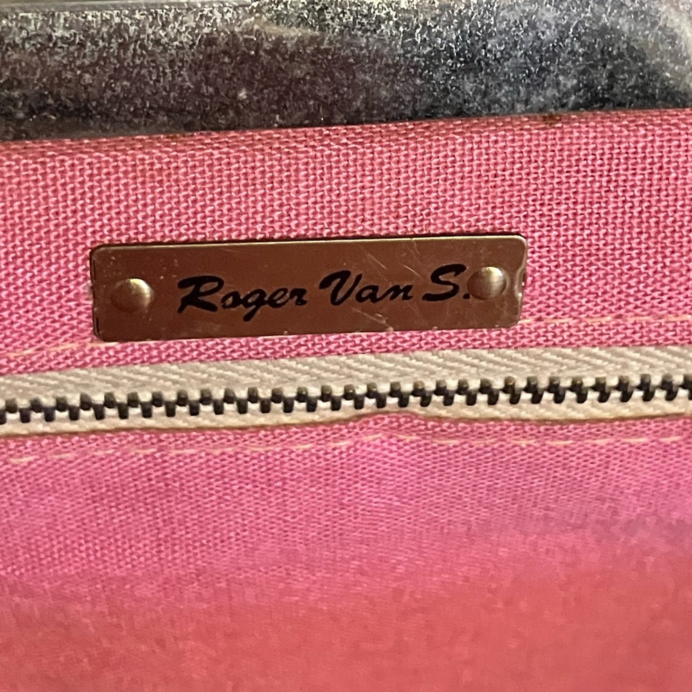 1970s Roger Van S Vintage Handbag - Picture 9 of 10